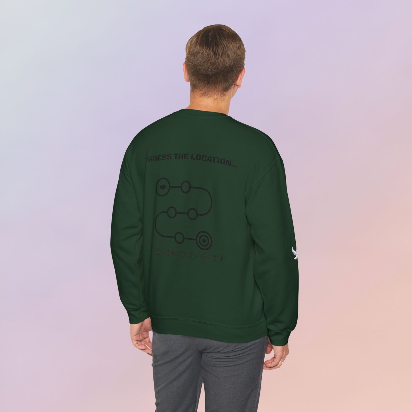 Earth Location Guessing Crewneck Sweatshirt