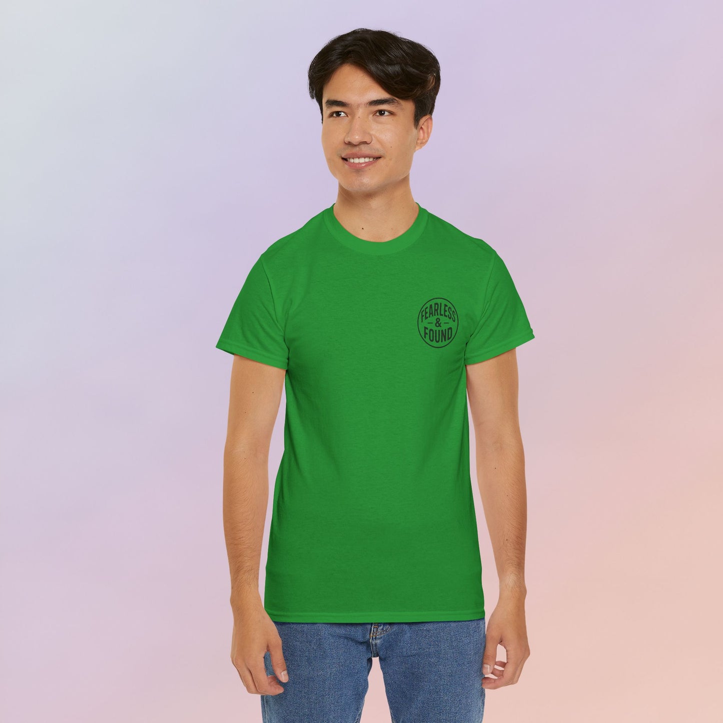 FEARLESS AND FOUND CARTOON TEE