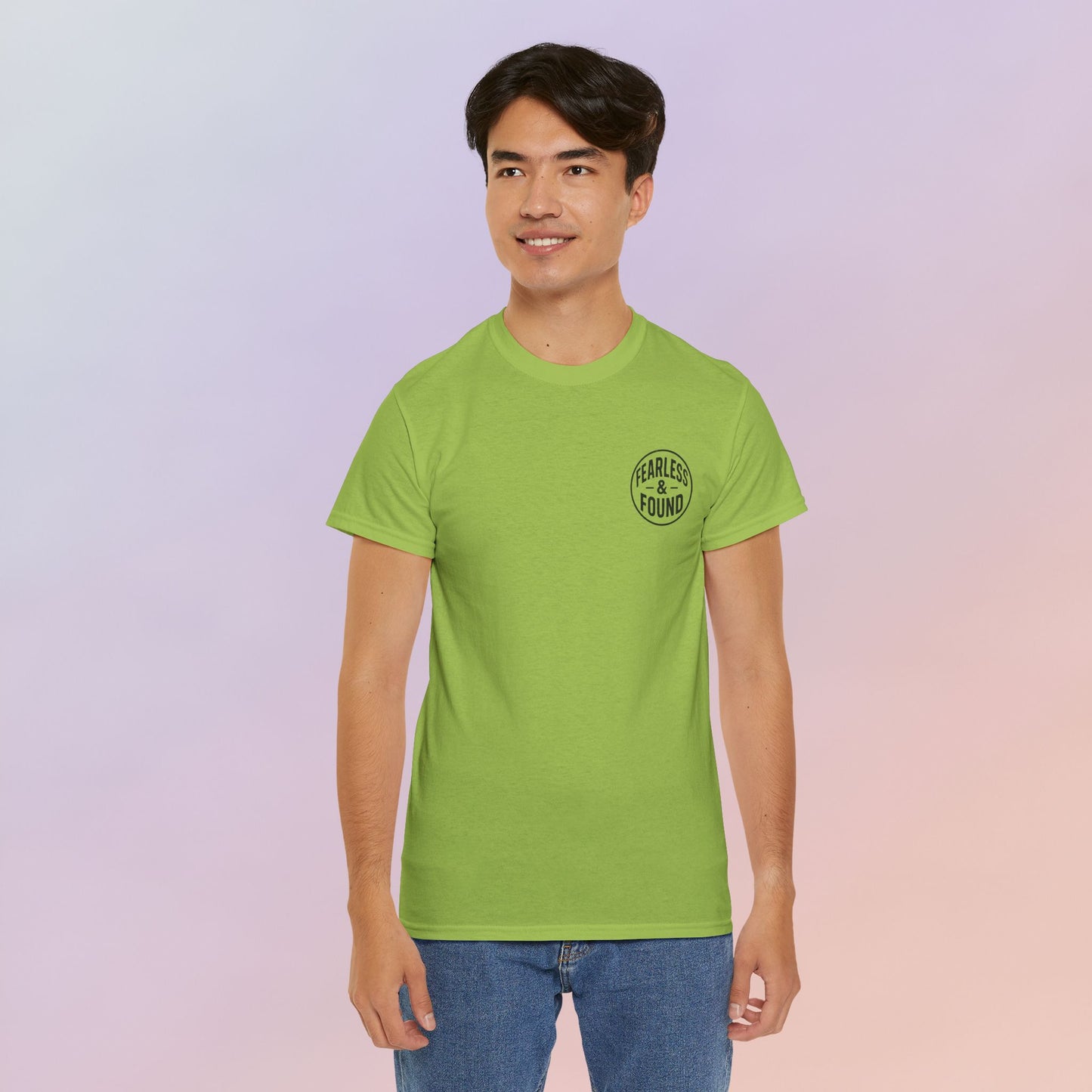 FEARLESS AND FOUND CARTOON TEE