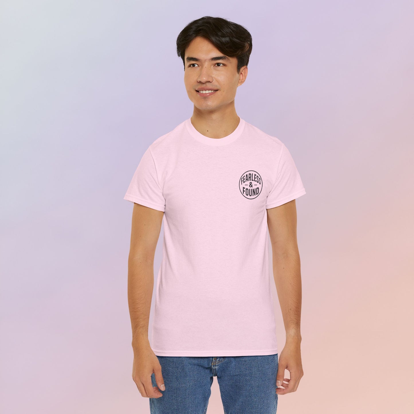 FEARLESS AND FOUND CARTOON TEE