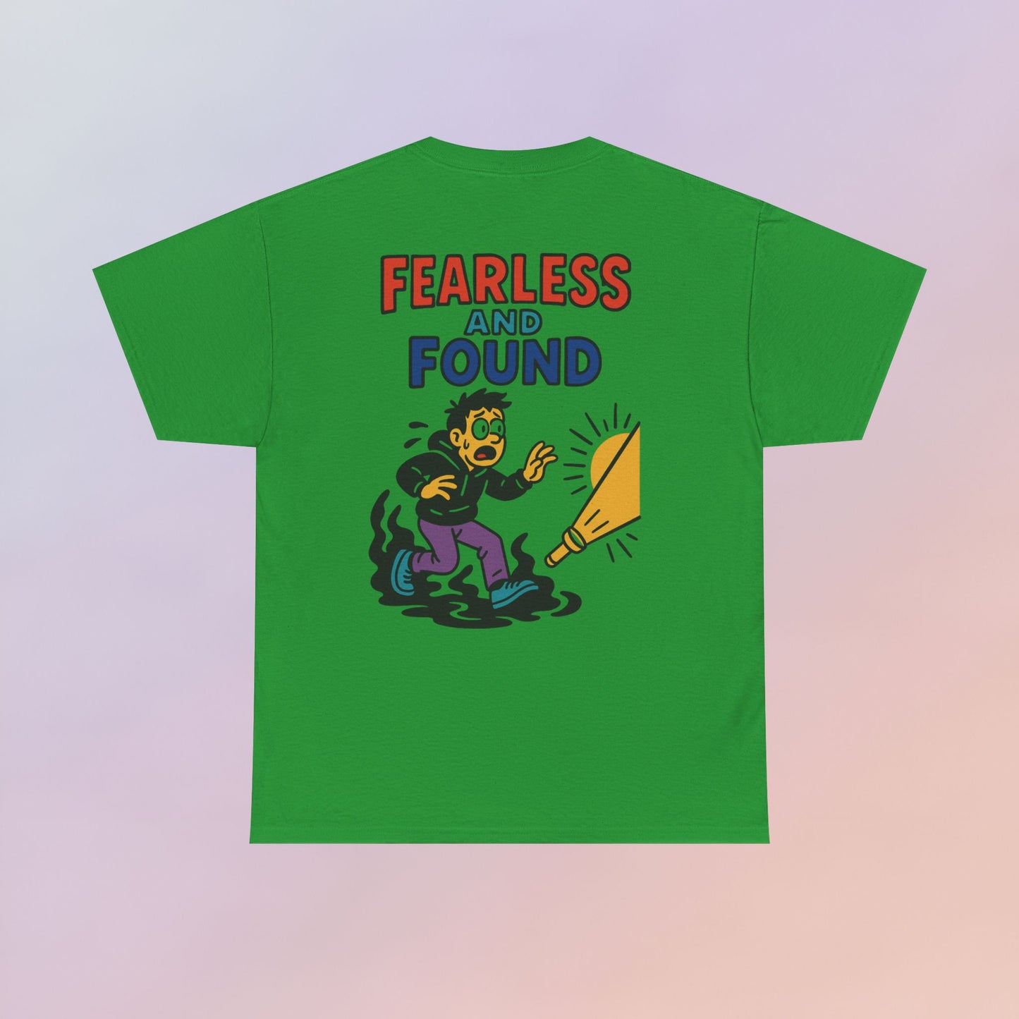 FEARLESS AND FOUND CARTOON TEE