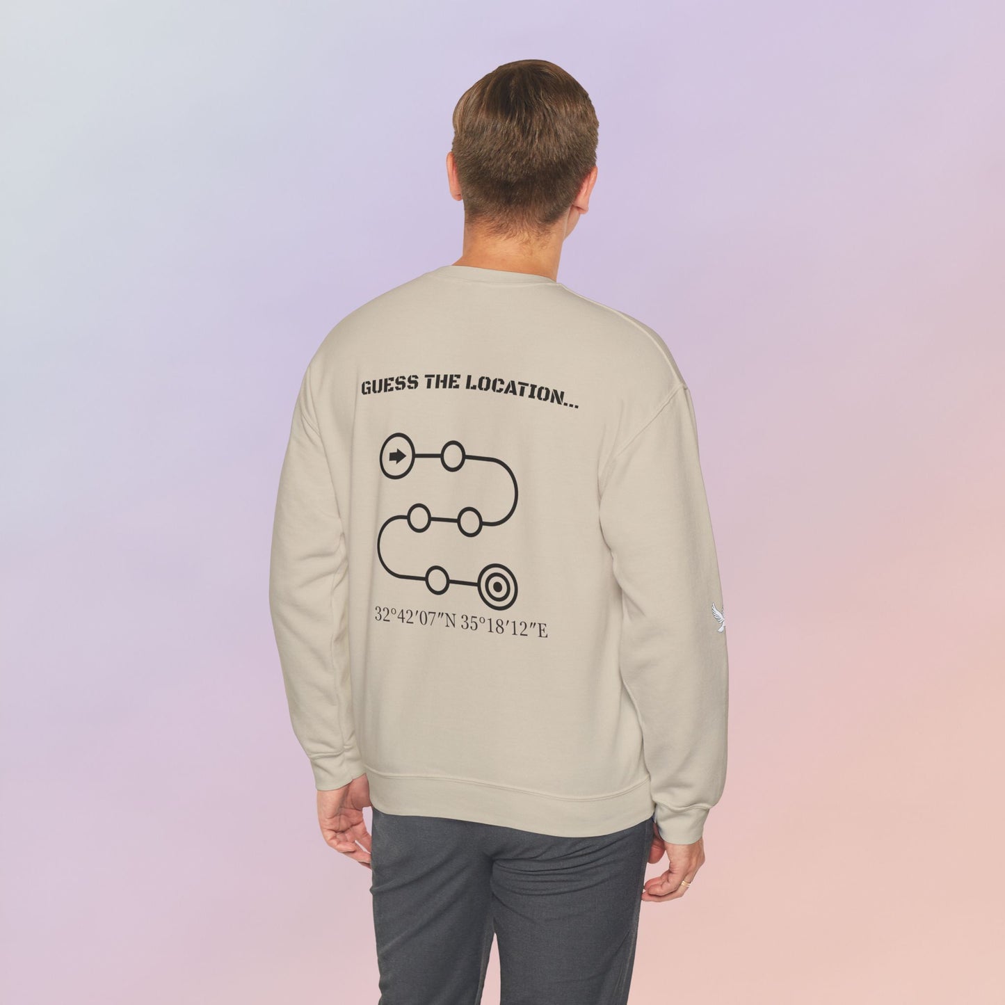 Earth Location Guessing Crewneck Sweatshirt
