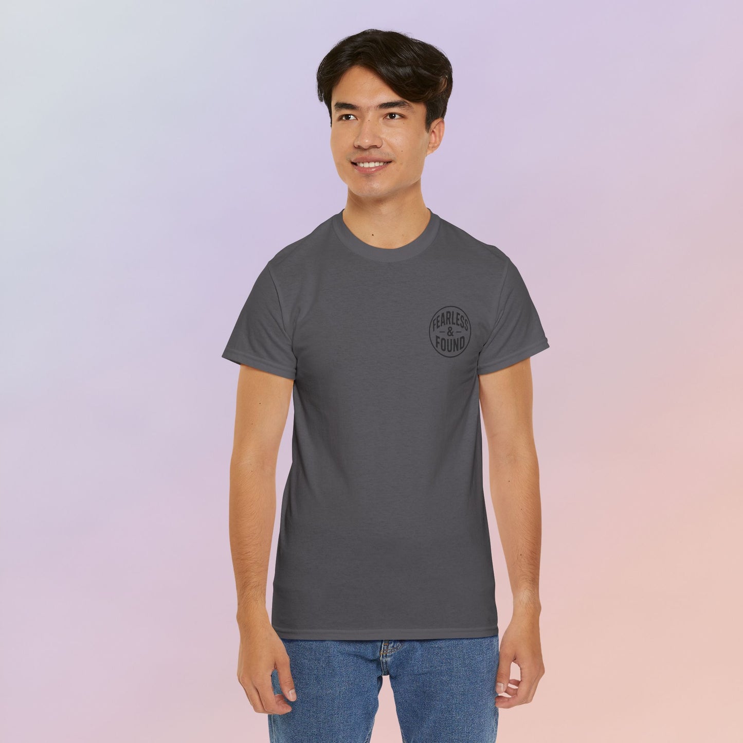 FEARLESS AND FOUND CARTOON TEE