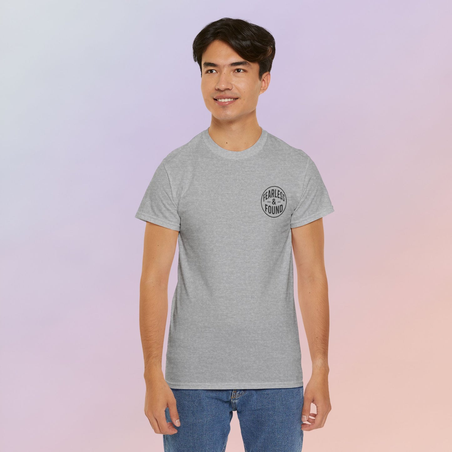 FEARLESS AND FOUND CARTOON TEE
