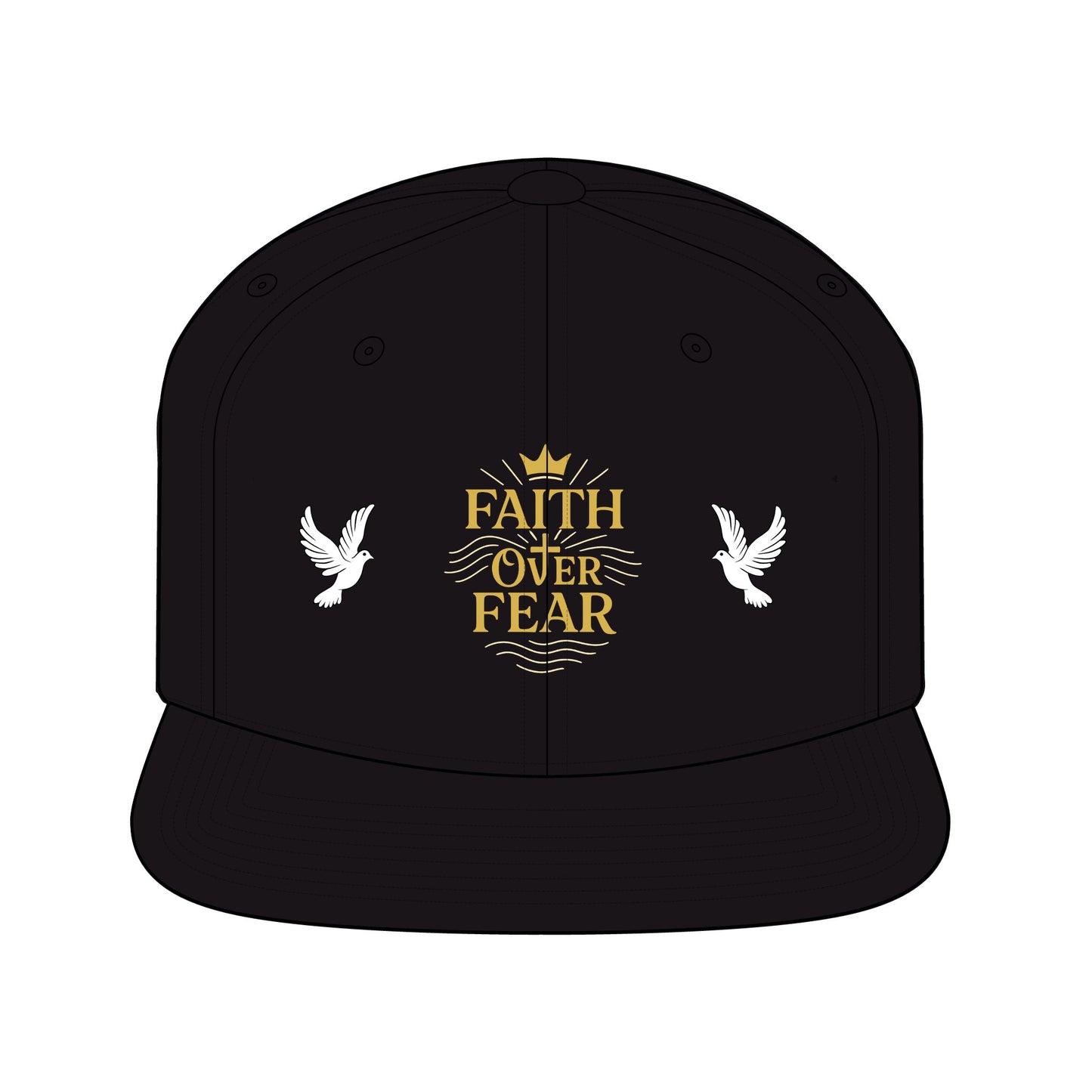 Faith Over Fear Snapback Hat