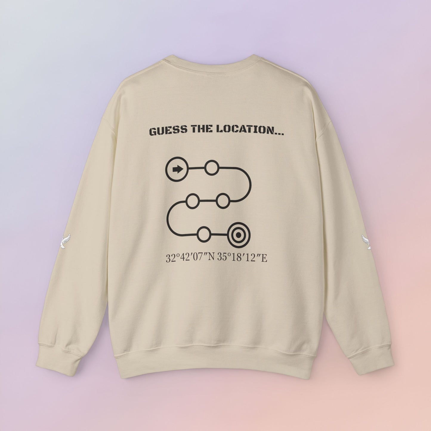 Earth Location Guessing Crewneck Sweatshirt