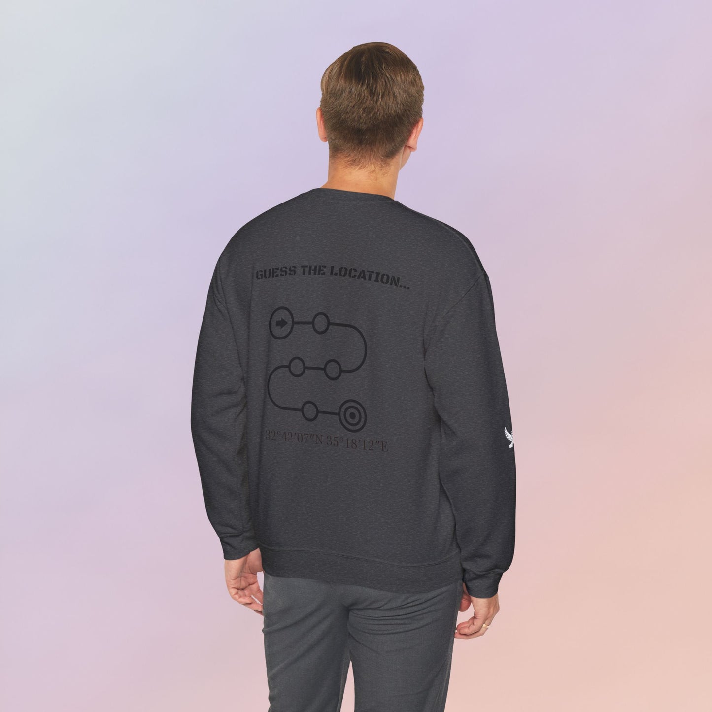 Earth Location Guessing Crewneck Sweatshirt