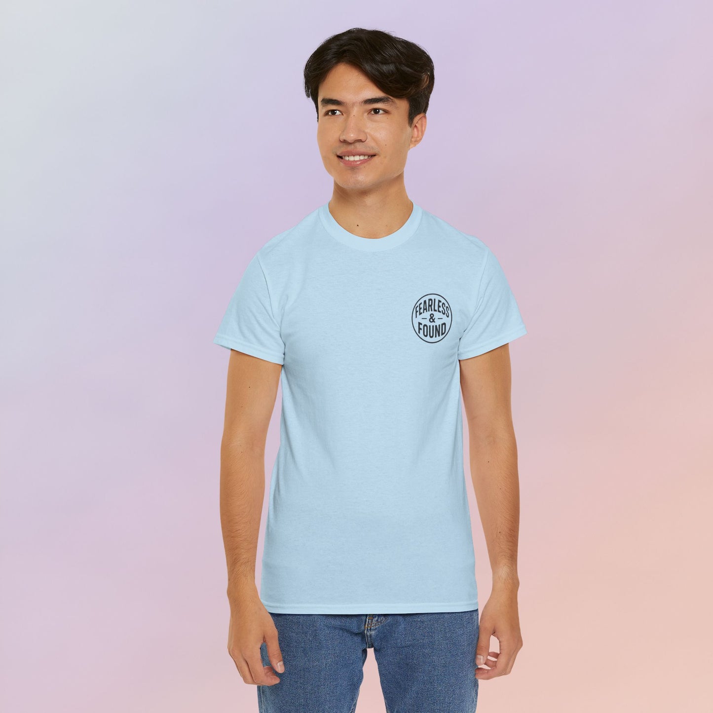 FEARLESS AND FOUND CARTOON TEE