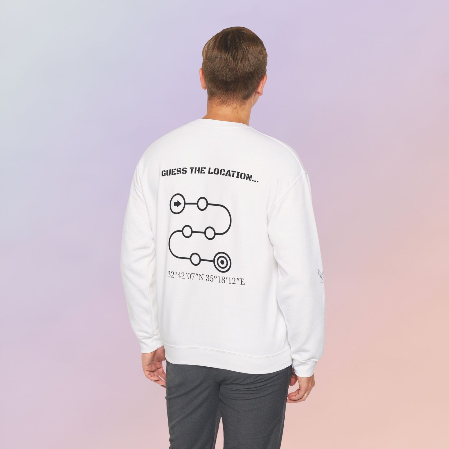 Earth Location Guessing Crewneck Sweatshirt