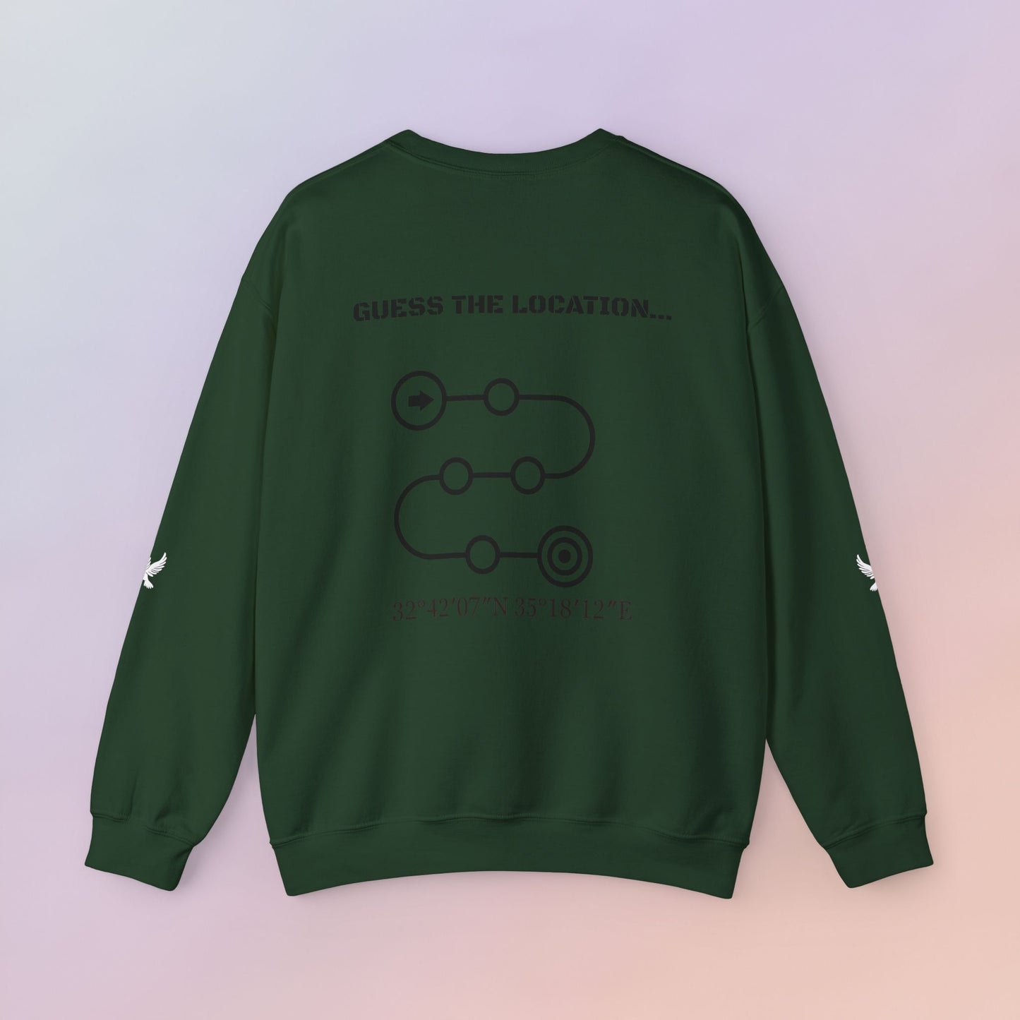 Earth Location Guessing Crewneck Sweatshirt