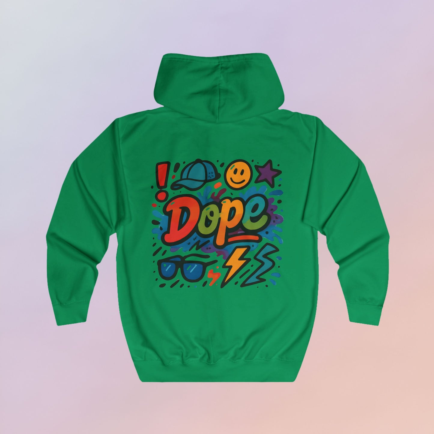 DOPE GRAFFITI ZIP-UP