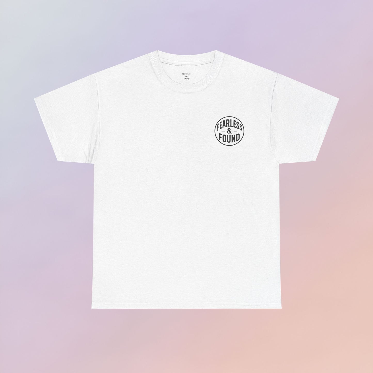 FEARLESS AND FOUND CARTOON TEE