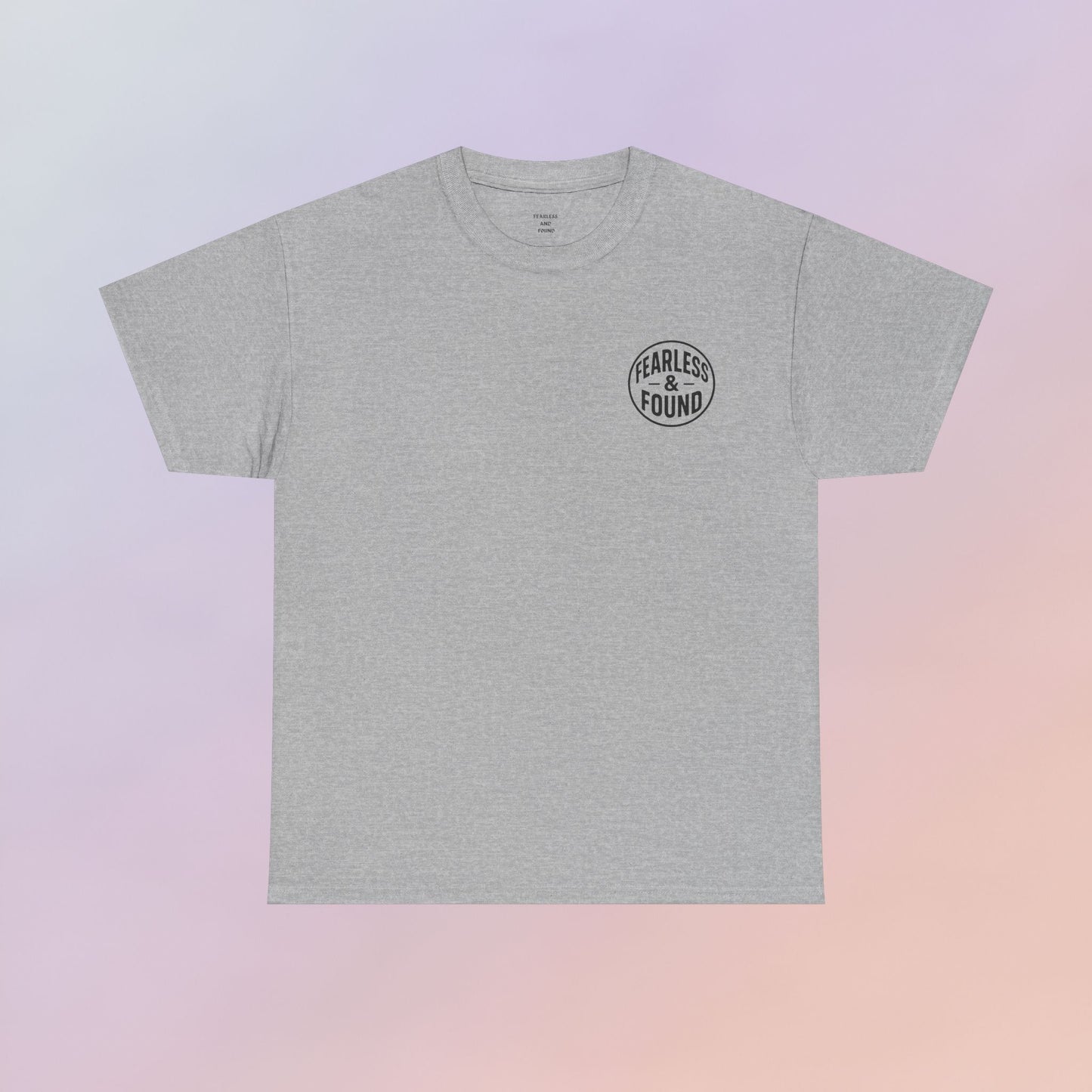 FEARLESS AND FOUND CARTOON TEE