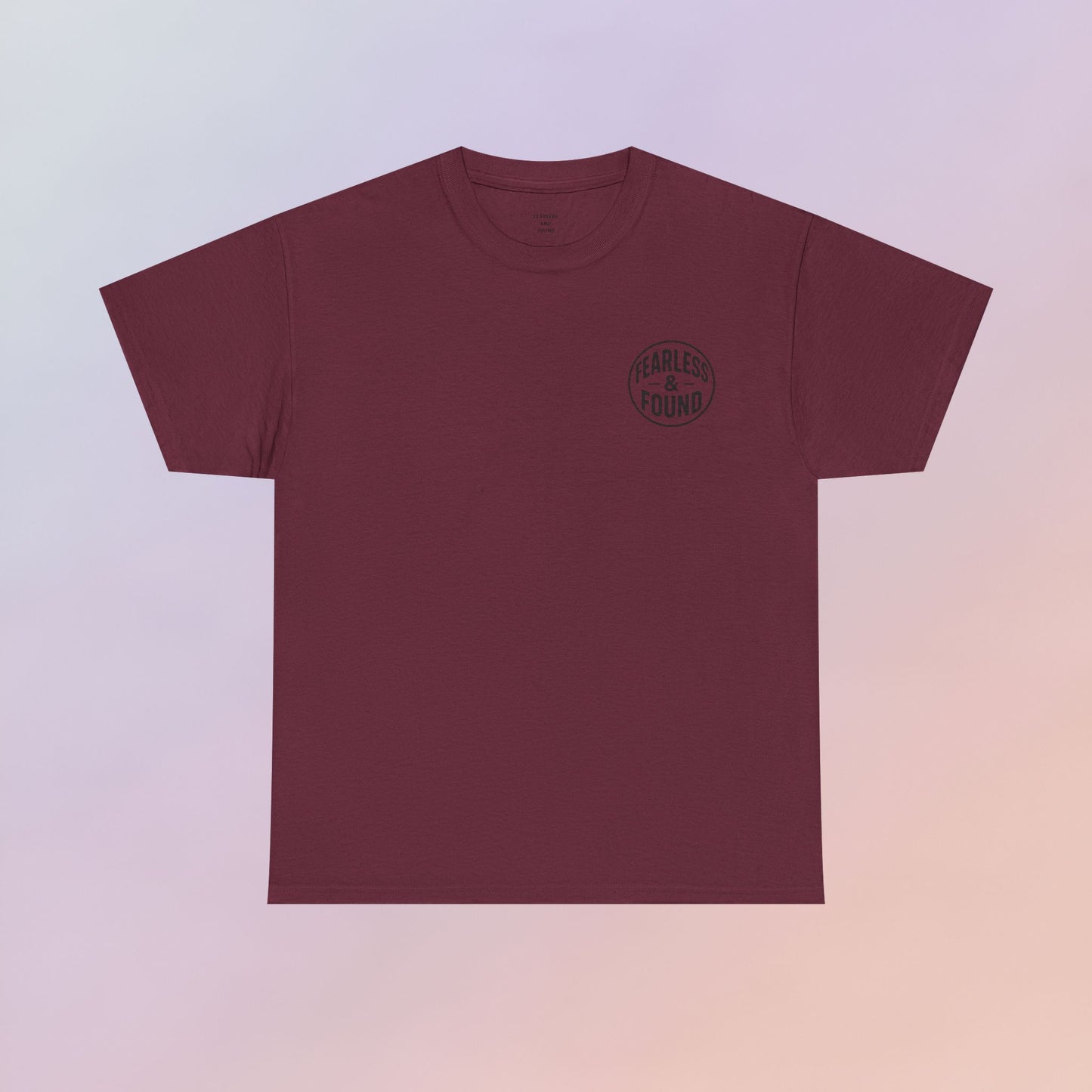 FEARLESS AND FOUND CARTOON TEE