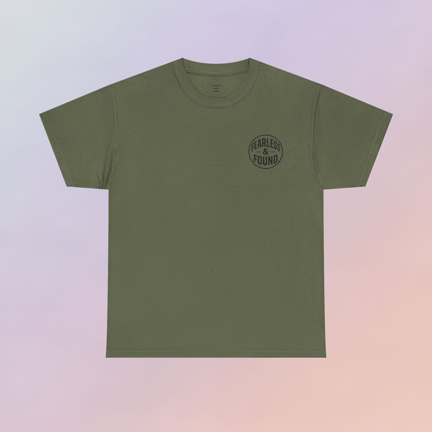 FEARLESS AND FOUND CARTOON TEE