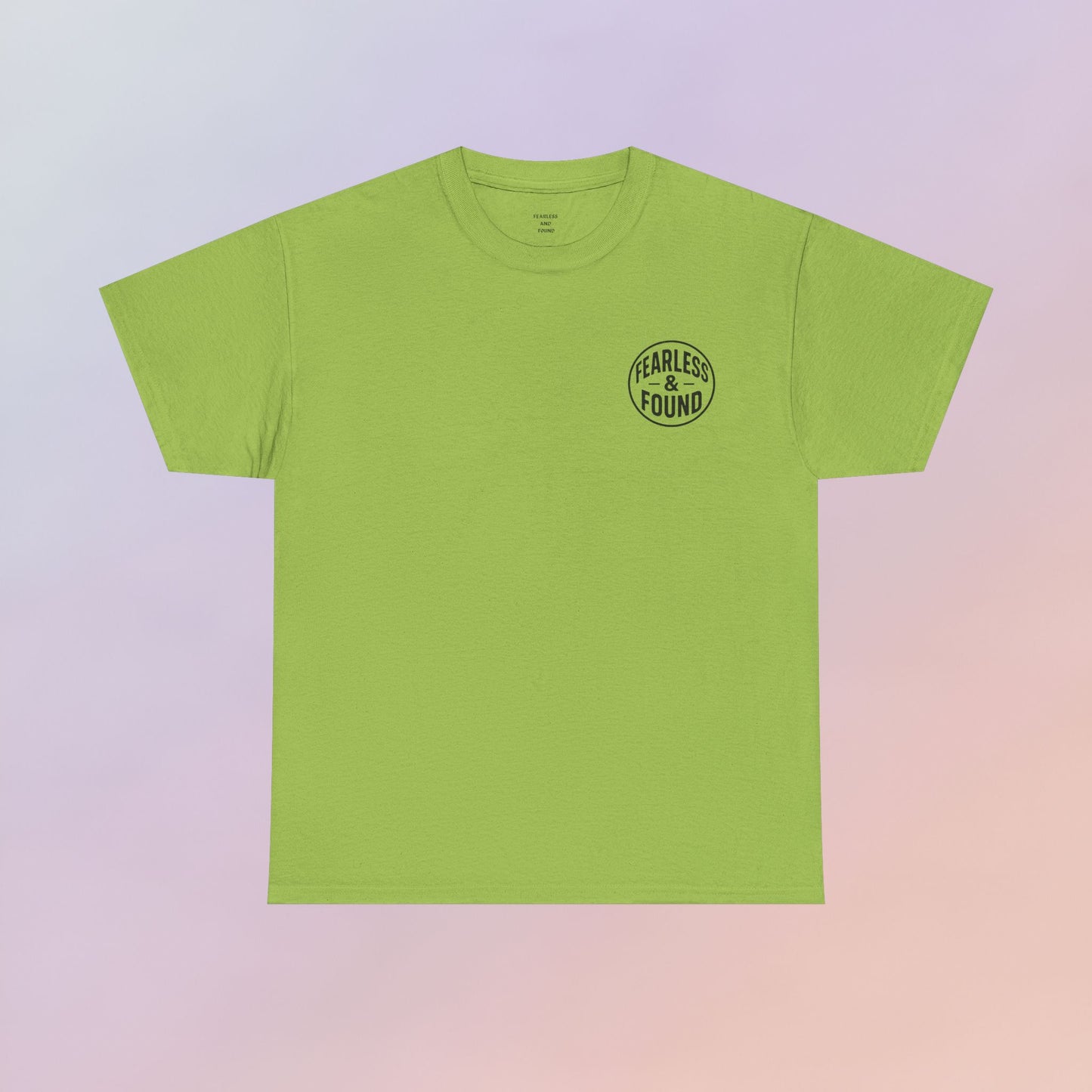 FEARLESS AND FOUND CARTOON TEE