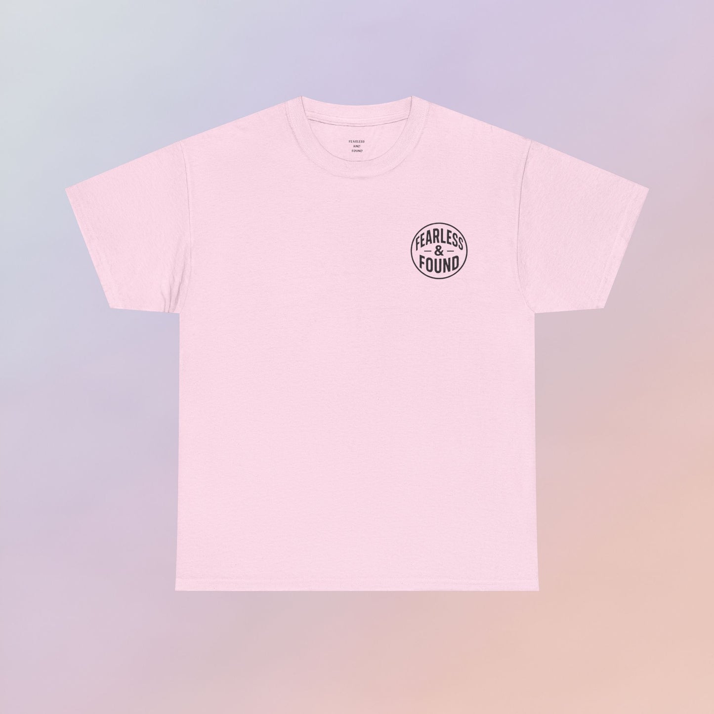FEARLESS AND FOUND CARTOON TEE