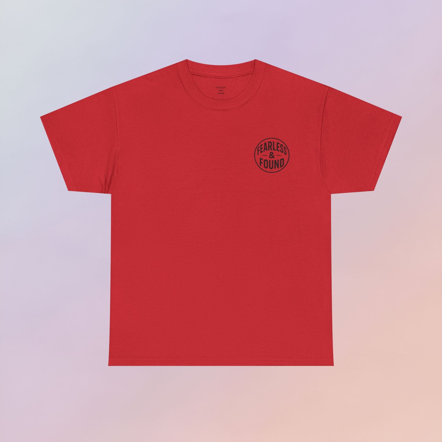 FEARLESS AND FOUND CARTOON TEE