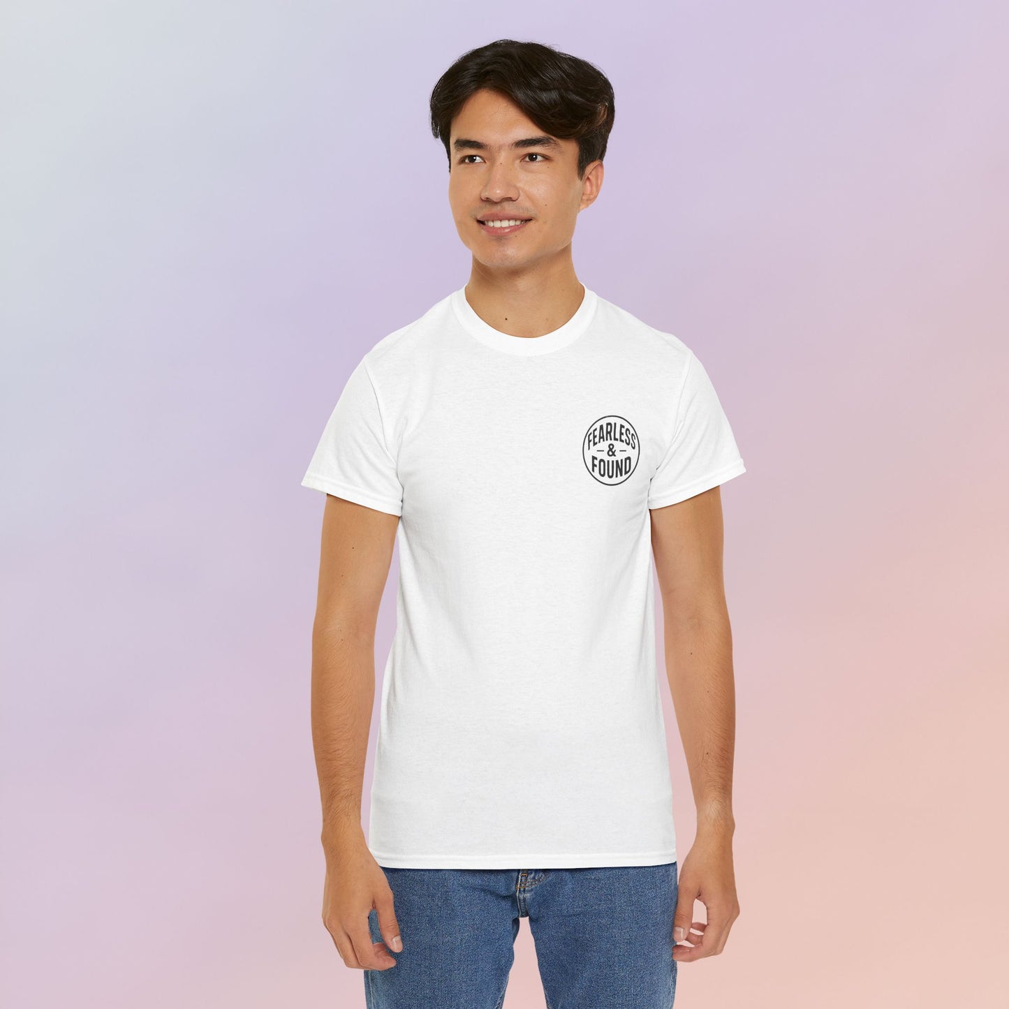 FEARLESS AND FOUND CARTOON TEE