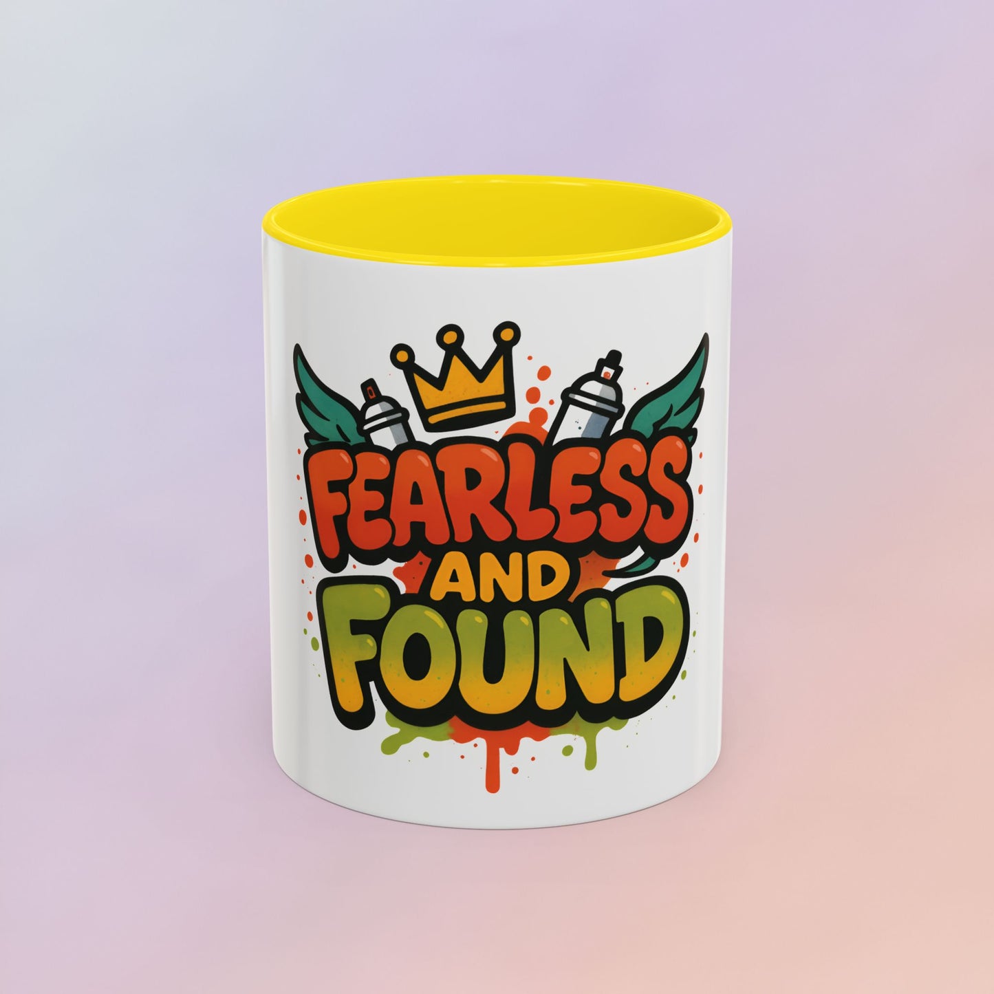 FEARLESS AND FOUND LOGO MUG US