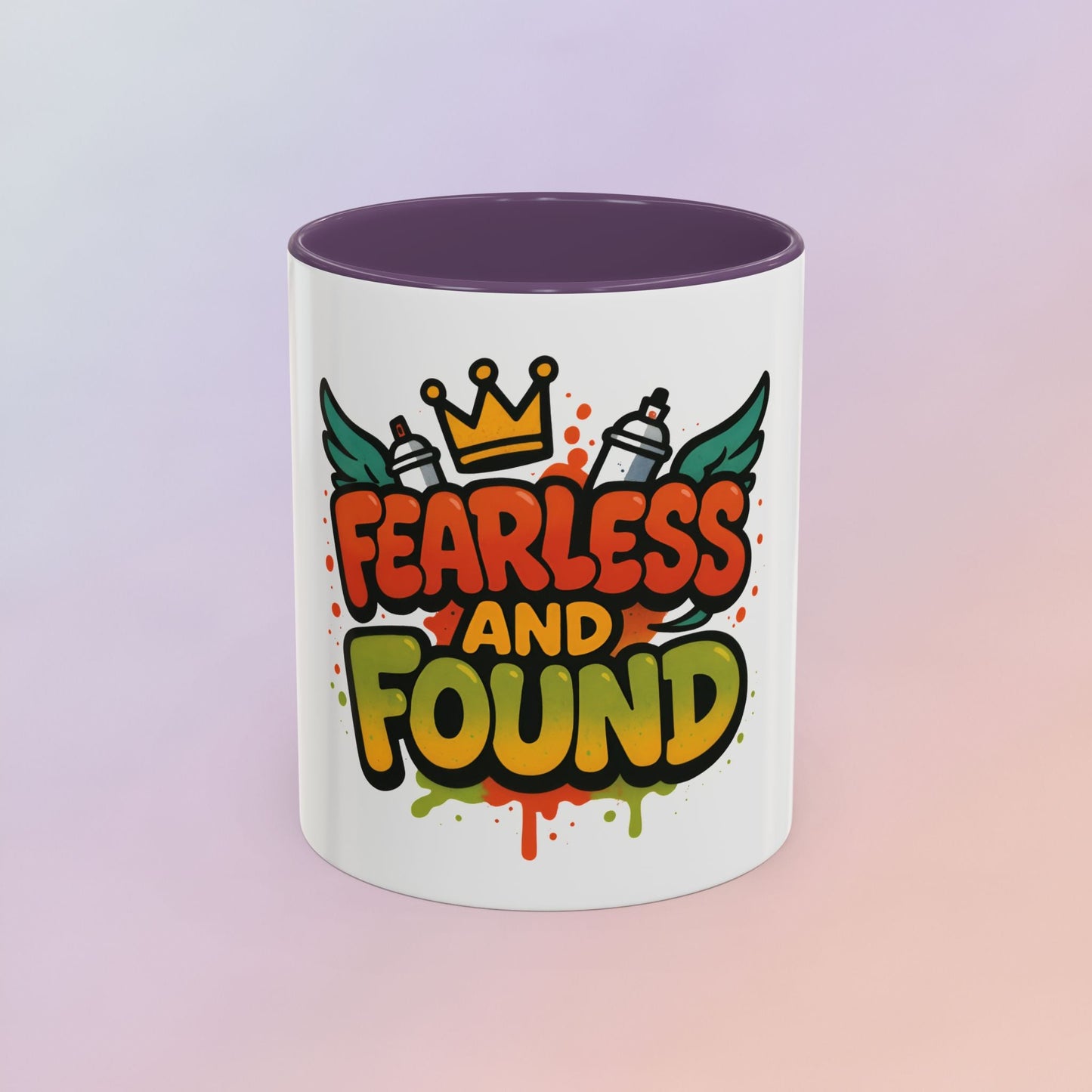 🎁 FEARLESS & FOUND ceramic mug (100% off)