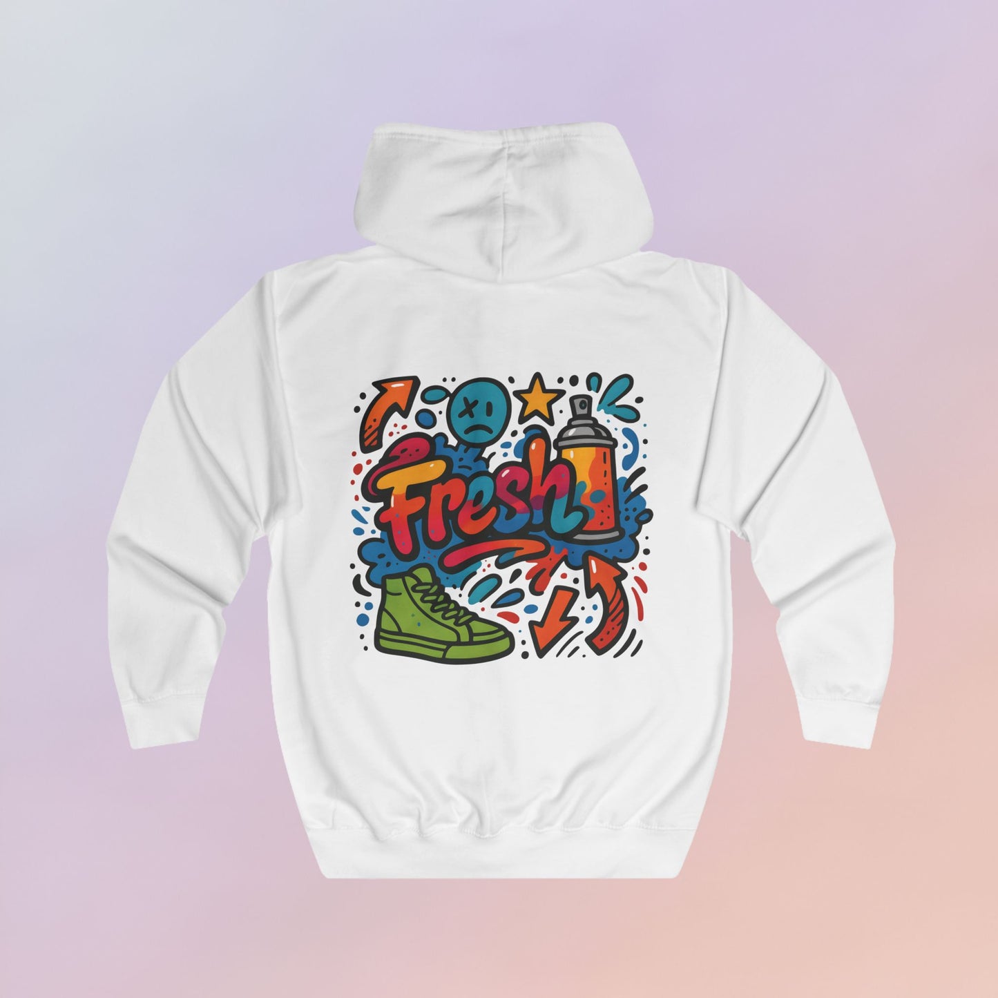 FRESH GRAFFITI ZIP UP