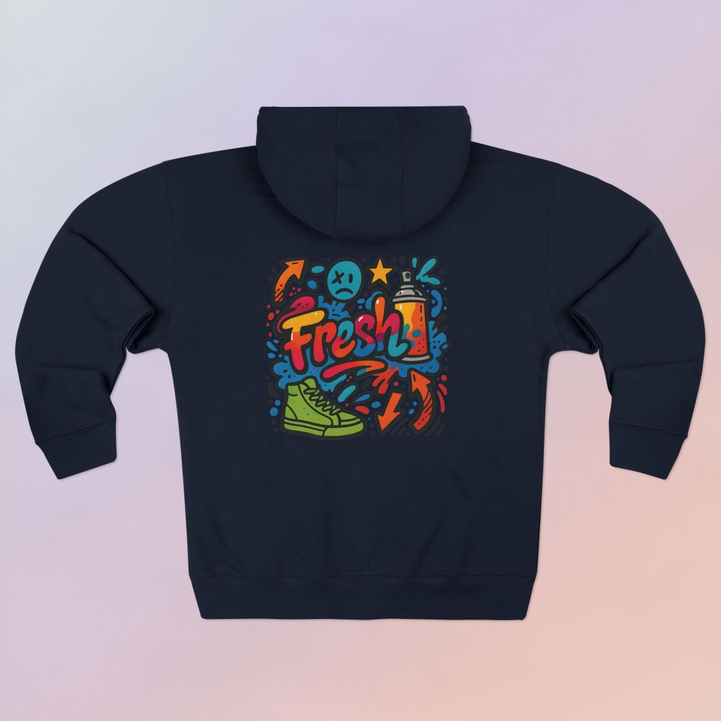 FRESH GRAFFITI ZIP UP US