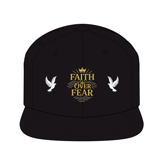 Faith Over Fear Snapback Hat