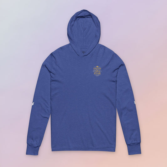 Hooded Long Sleeve Tee with Location Guessing Game