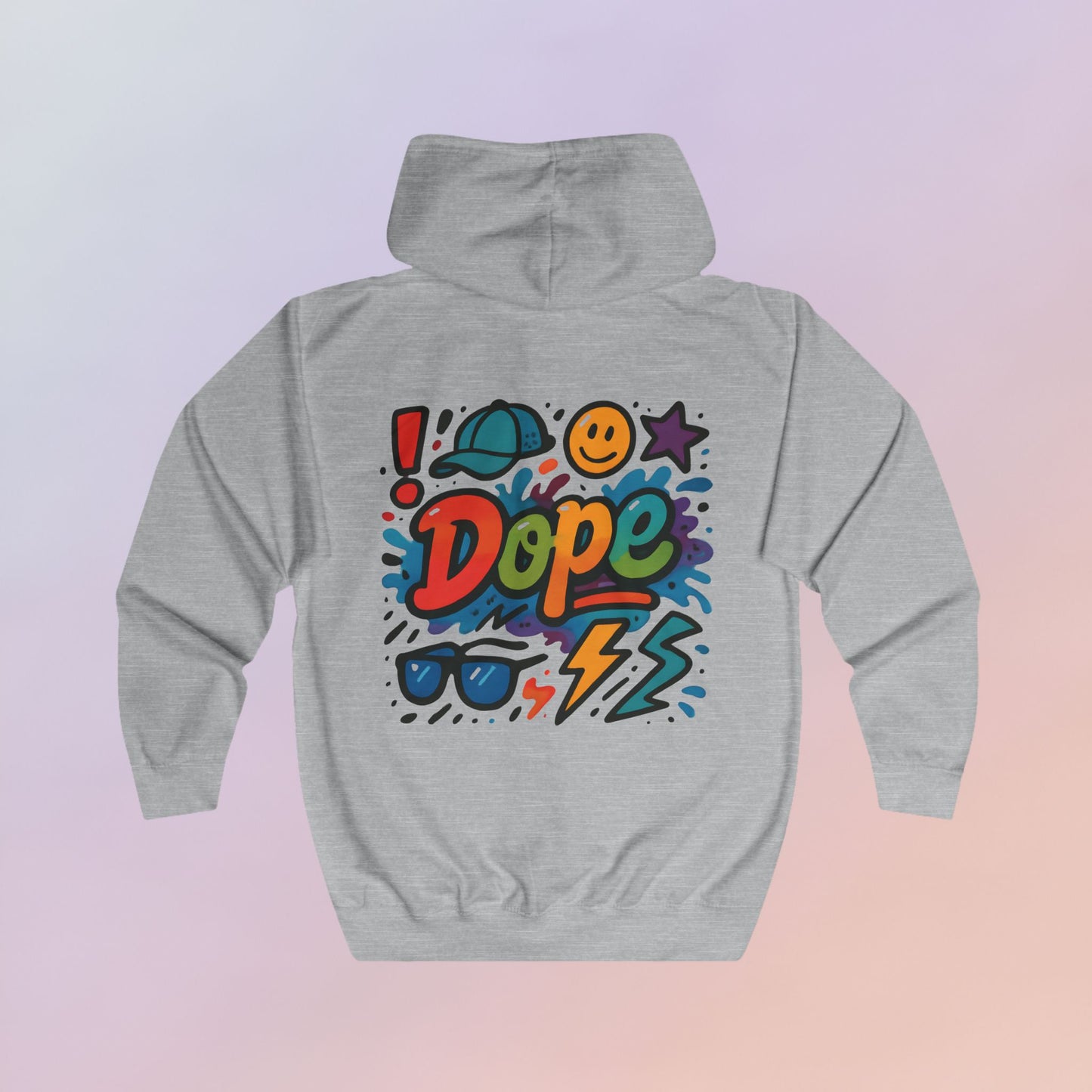 DOPE GRAFFITI ZIP-UP