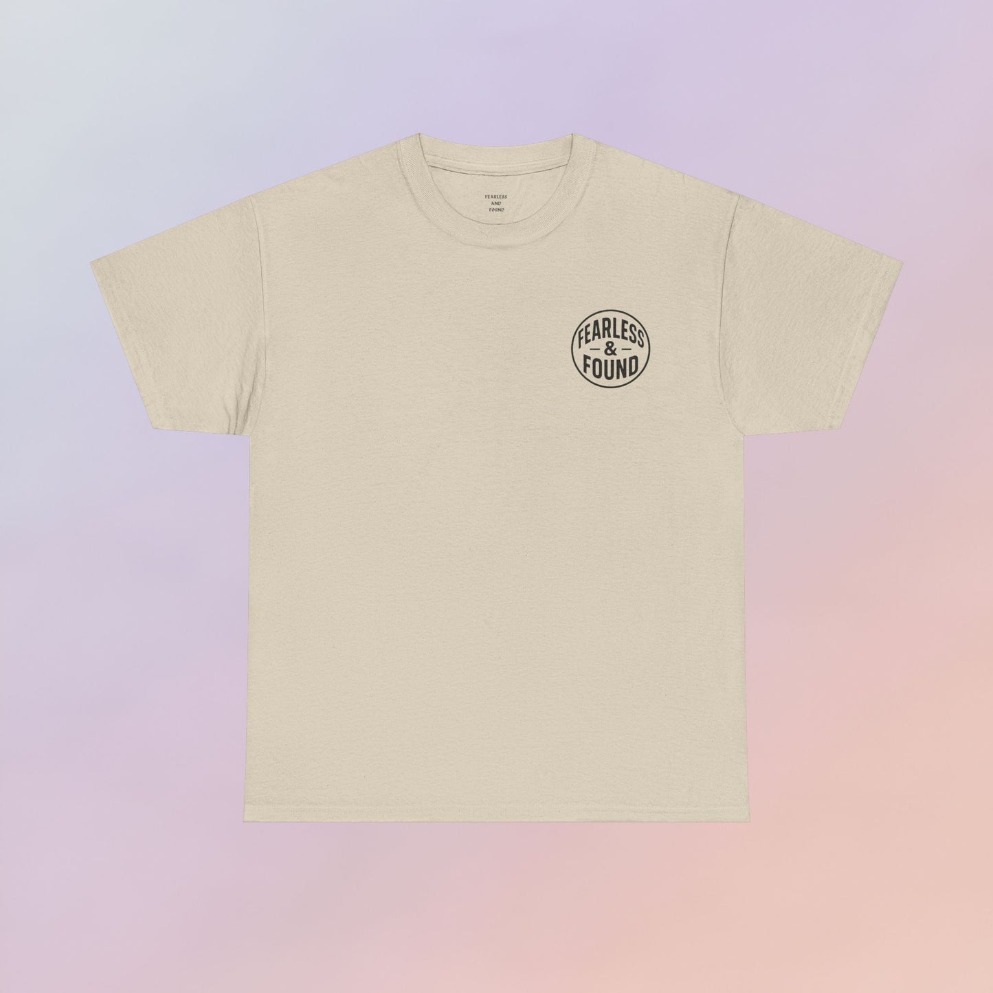 FEARLESS AND FOUND CARTOON TEE