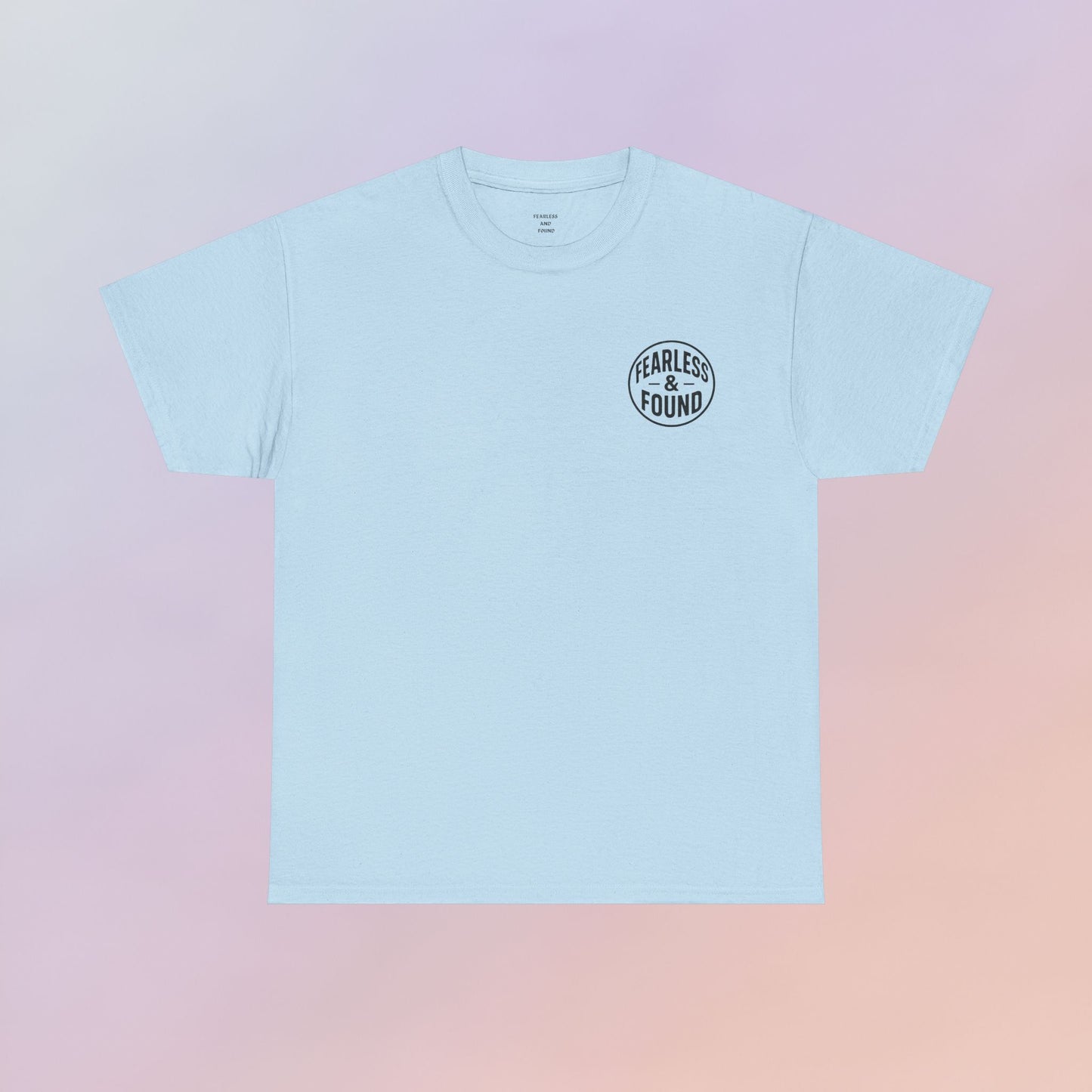 FEARLESS AND FOUND CARTOON TEE