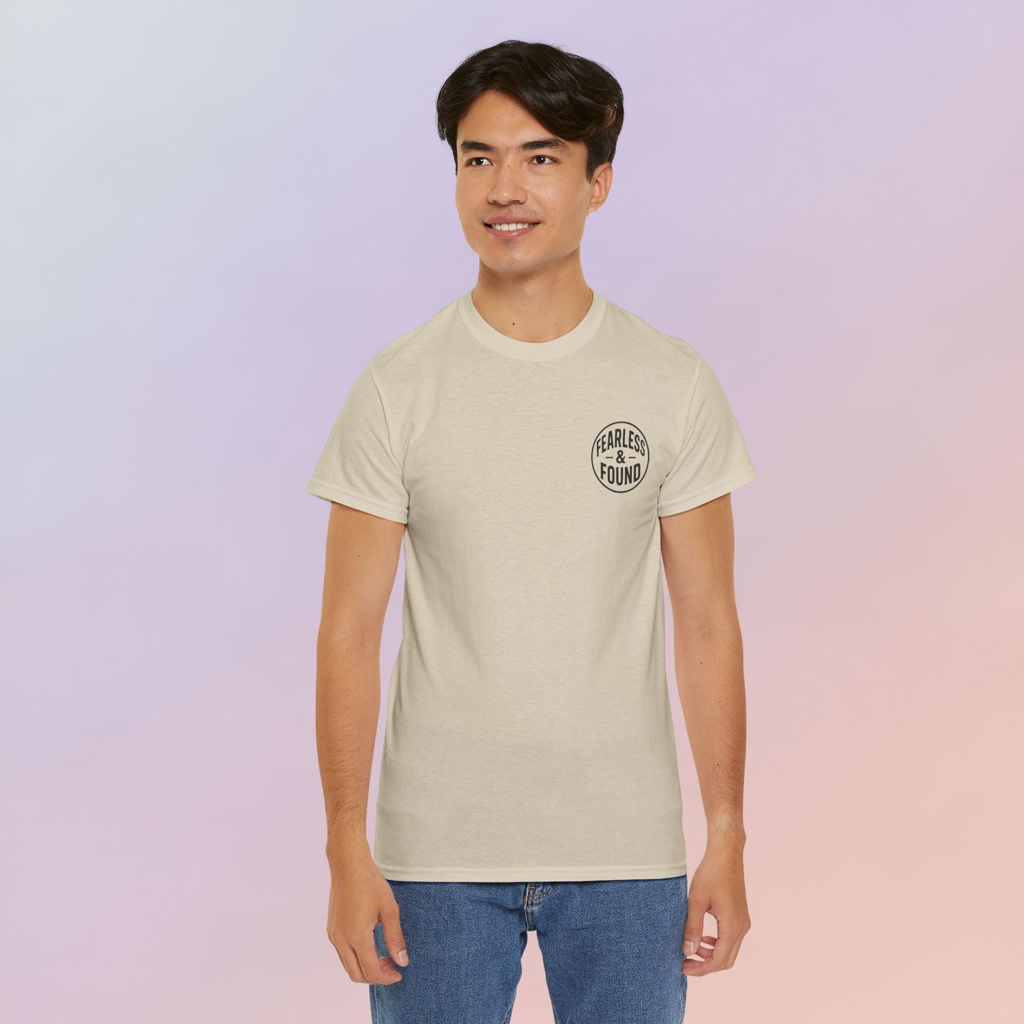 FEARLESS AND FOUND CARTOON TEE