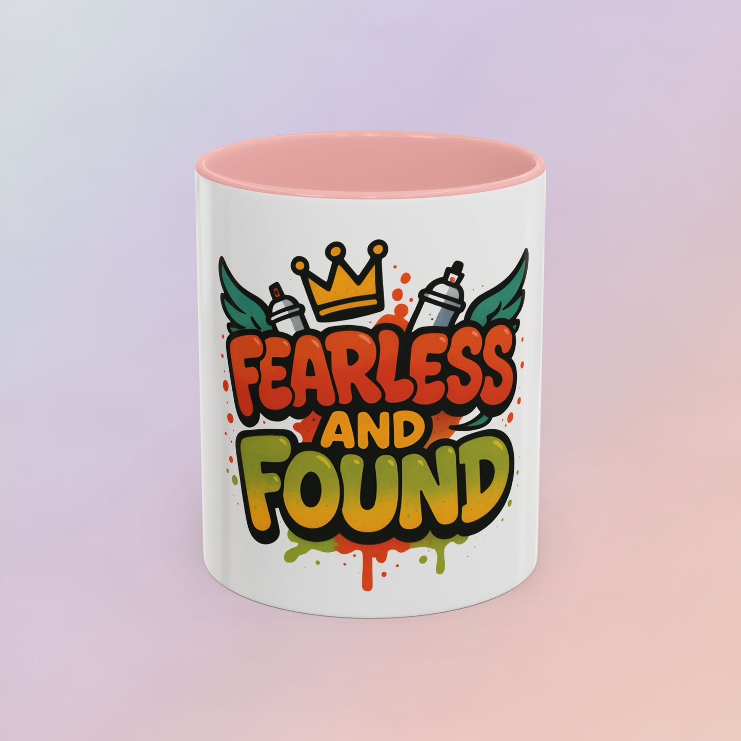 FEARLESS AND FOUND LOGO MUG US