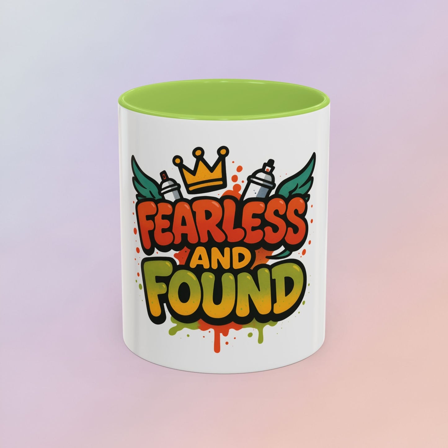 🎁 FEARLESS & FOUND ceramic mug (100% off)