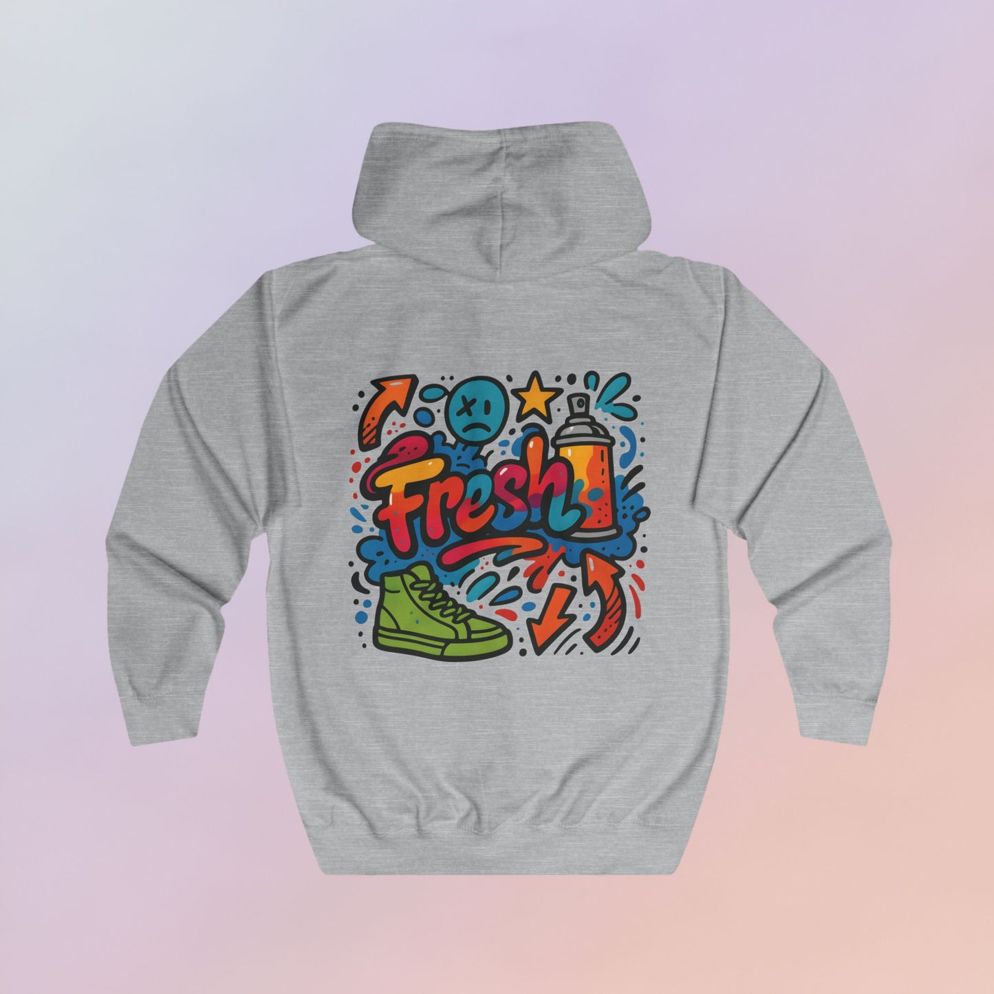 FRESH GRAFFITI ZIP UP