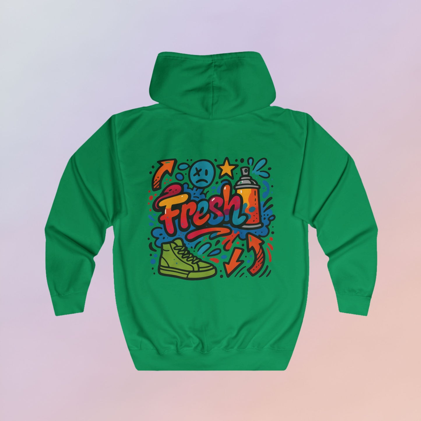 FRESH GRAFFITI ZIP UP