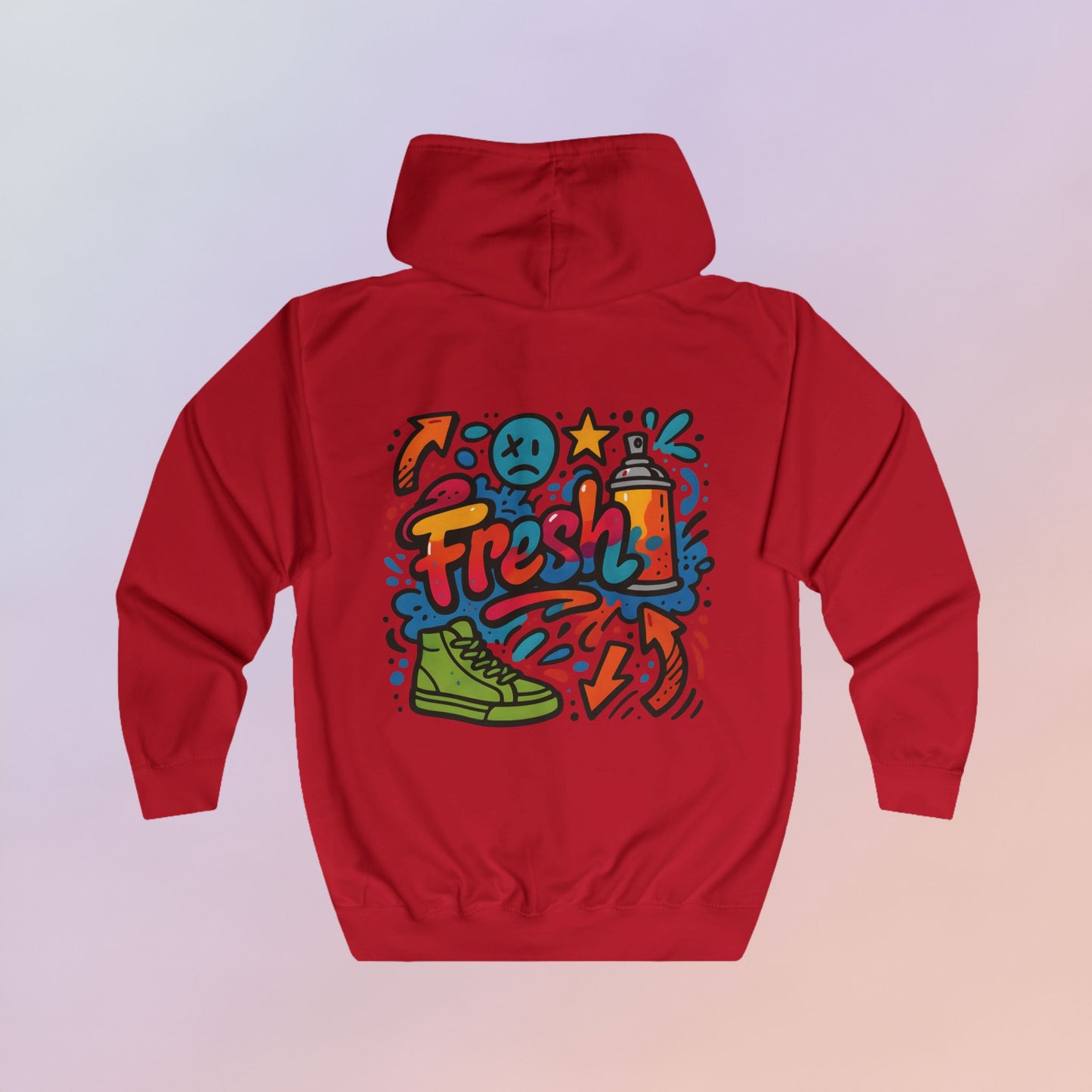 FRESH GRAFFITI ZIP UP